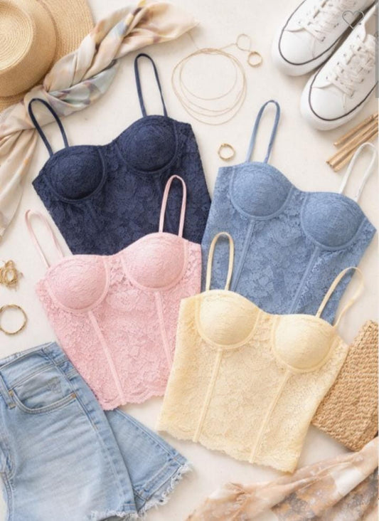 Top baby blue y  baby pink  uni talla